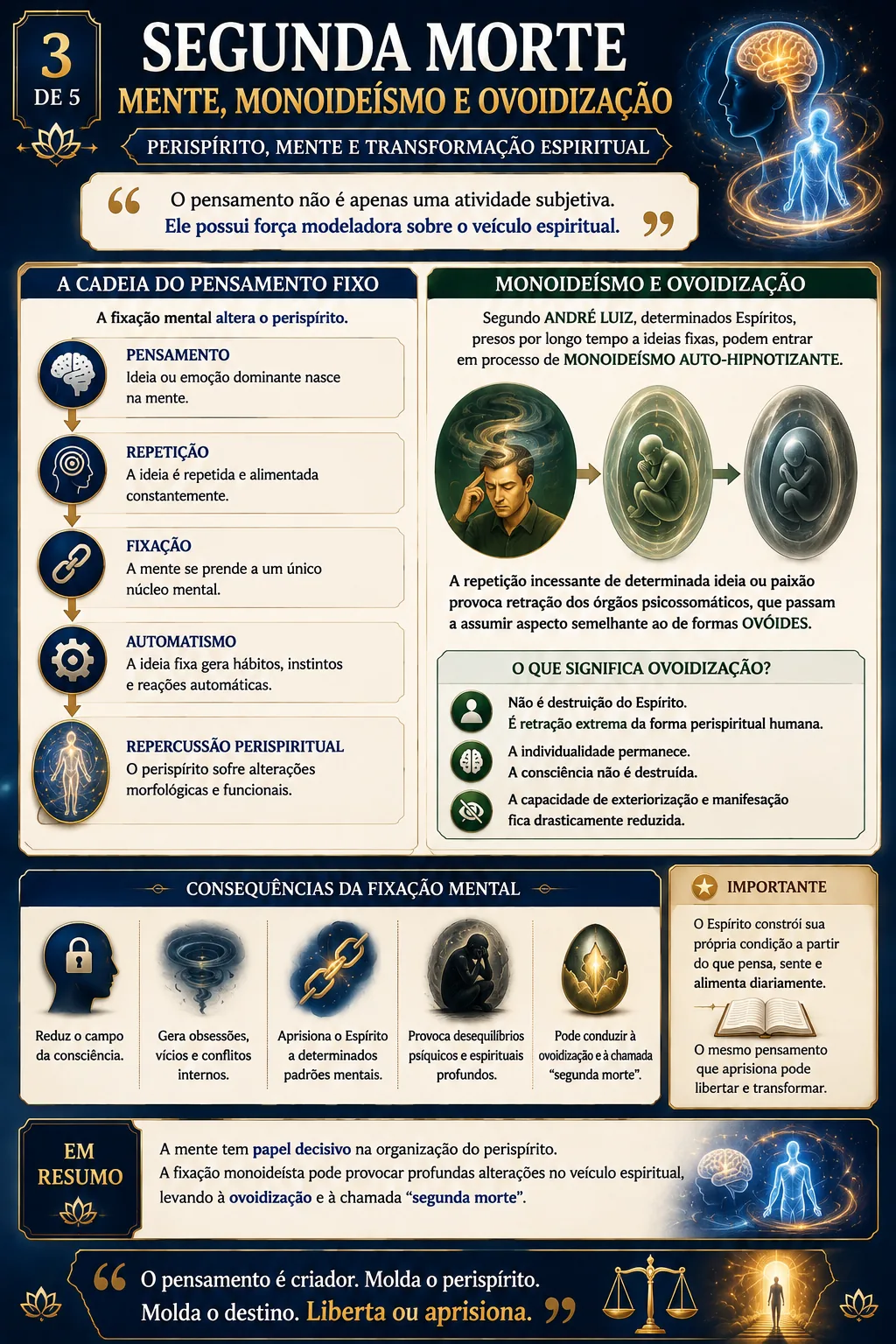Monoideismo - ovoidização